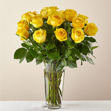 Load image into Gallery viewer, Long Stem Yellow Rose Bouquet
